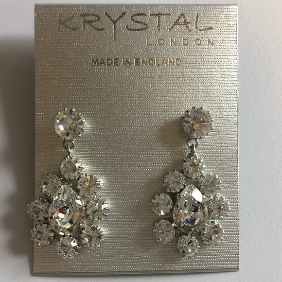 Krystal London Swarovski Earrings - Picture 1 of 1